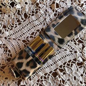 Lipstick Pouch, leopard print